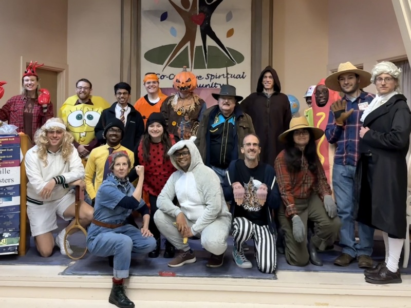 Somerville Toastmasters in their Halloween Costumes